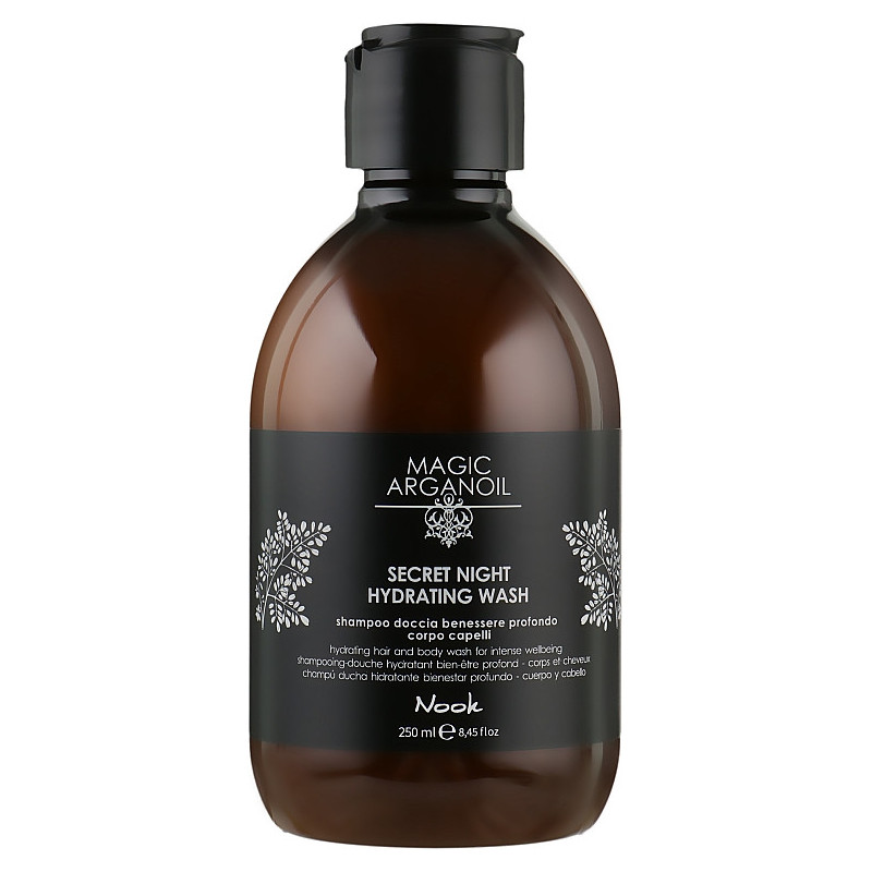 NOOK Magic ArganOil Šampūns matiem un ķermenim, mitrinošs 250ml