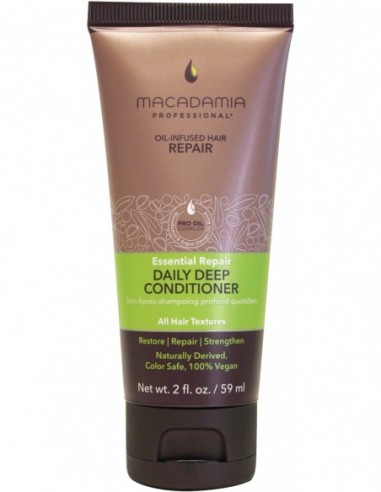 MACADAMIA PRO Vegan Kondicionieris matiem Daily Deep, 59ml