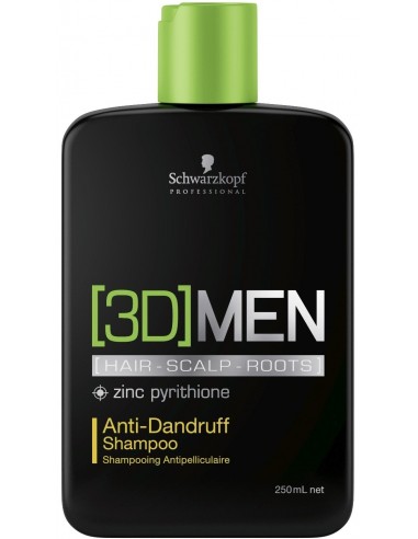 3D Men anti-dandruff shampoo 250ml