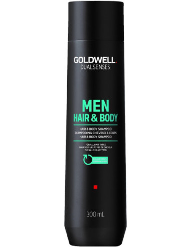 DUALSENSES Men Matu &amp, ķermeņa šampūns DUALSENSES Men 300ml