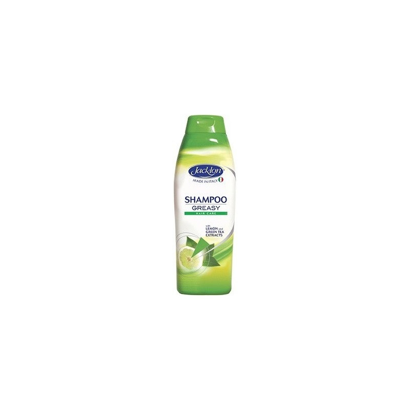 JACKLON | Shampoo For Greasy Hair | Green Tea & Lemon 500ml