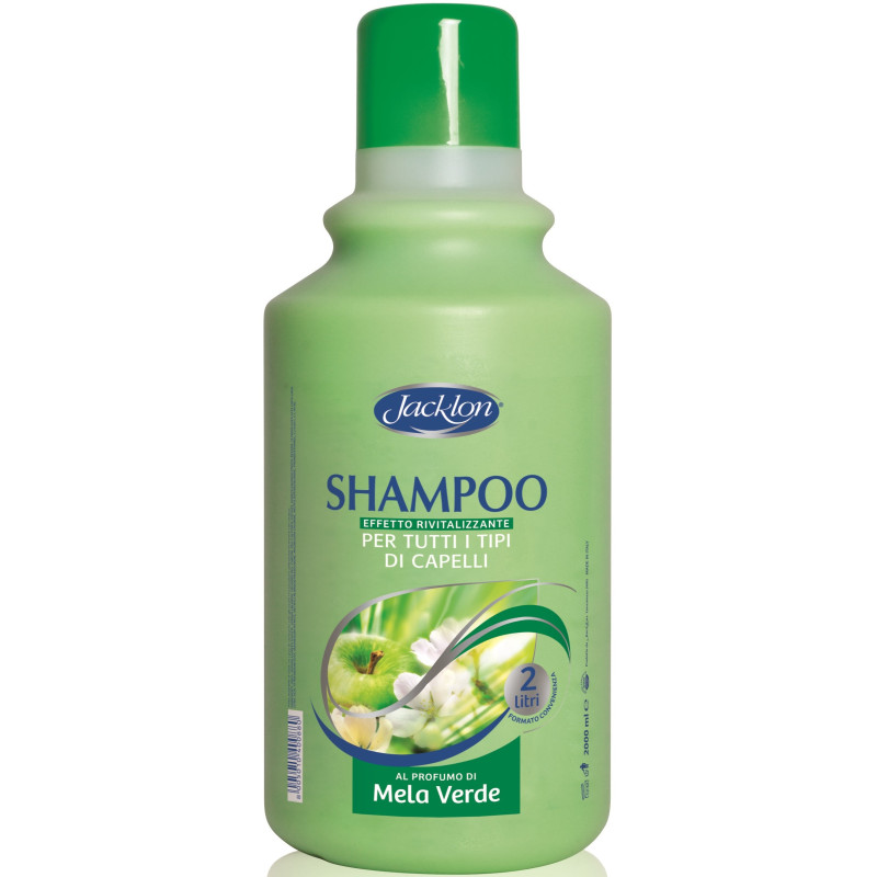 JACKLON JKARE Šampūns taukainiem matiem, zaļais ābols 2000ml