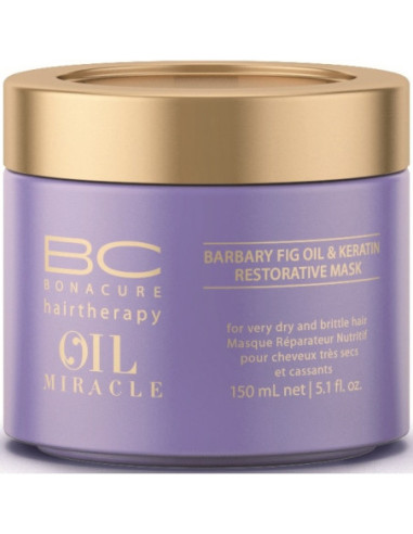 BonaCure Oil Miracle Barbary Fig &amp, Keratin restorative mask 150ml