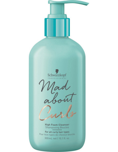 Mad About Curls izteikti putojošs attīrīšanas līdzeklis sprogainiem matiem 300ml