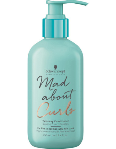 Mad About Curls dubultas iedarbības kondicionieris sprogainiem matiem 250ml