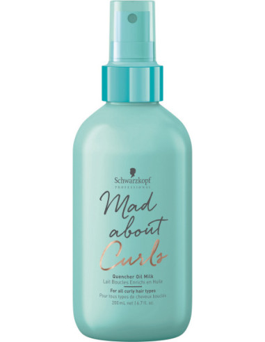 Mad About Curls izsmidzināms eļļas pieniņš sprogainiem matiem 200ml