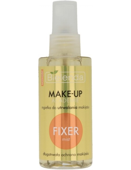 Bielenda MAKE-UP ACADEMIE FIXIER fixeringsspray – för daglig vård, 75ml