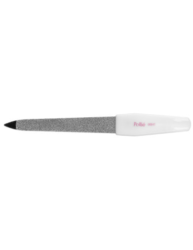 Nagelfil Safir, metall, 10 cm, vitt...