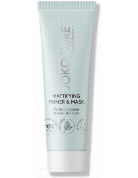 JOKO PURE Mask-primer mattgörande, aloe vera-extrakt/tea tree-olja