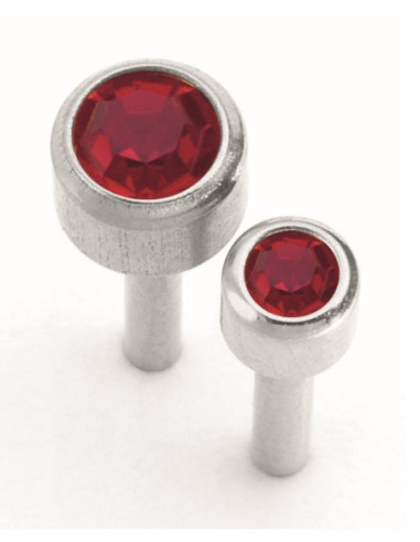 B Januari örhängen, i en sluten båge,...