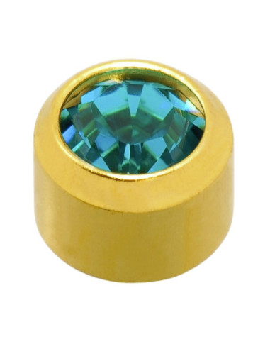 24ct Z December örhängen, i en sluten...