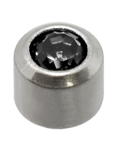 B MINI Svart onyx, örhängen,...