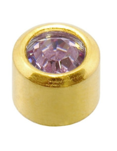 24ct Z MINI June örhängen, par