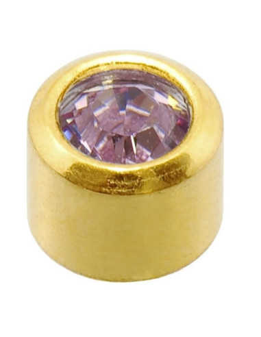 24ct Z MINI June örhängen, par