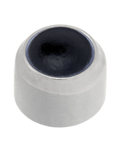 B Svarta onyxörhängen, cabachons, par