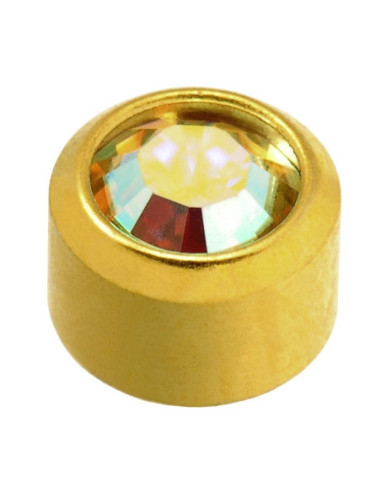 Örhängen med 24 karat Z-strass,...