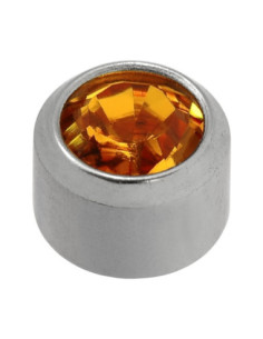 B November örhängen, i en...