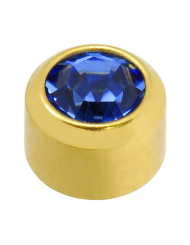 24ct Z September örhängen, i en...