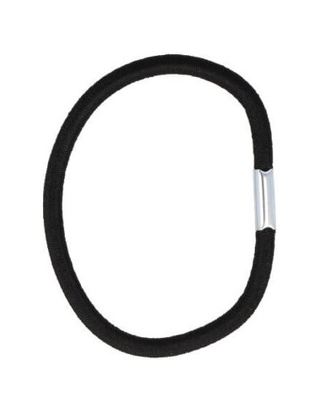 Elastiska hårband, svarta, 8 st