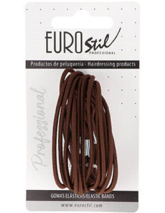 Hårsnoddar, fina, bruna, 15 st