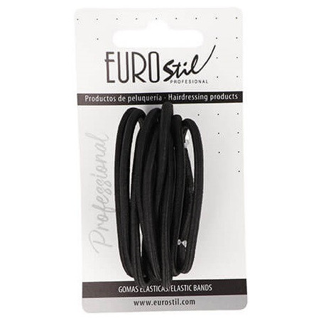 Hårband, tjocka, svarta, 10 st