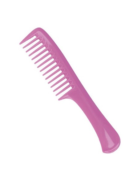 Kam, breda borst, blandade färger 22 cm