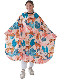 Barnkappa med leopardmotiv