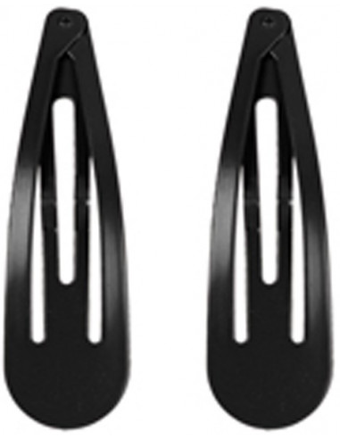 Hårspännen, 5 cm, svarta 24 st
