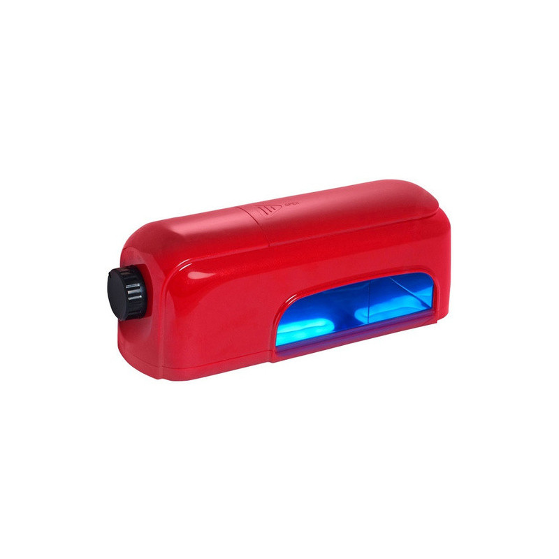 UV-lampa 9W, 120 sek, röd (skadad kant)