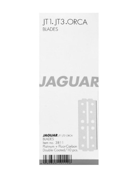 Skägghyvel JT1 M + 10 blad 62mm, svart