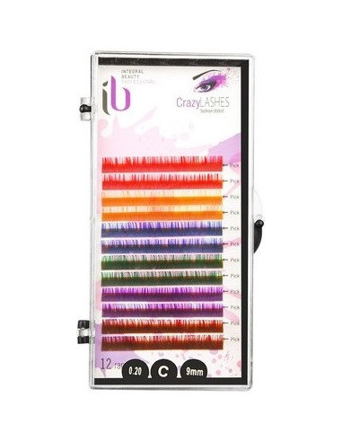 Ögonfransförlängningar färgade D-0.20