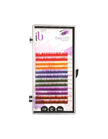 Ögonfransförlängningar färgade D-0.20