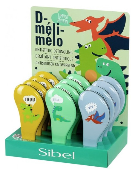 Hårborste Dino D-Meli-Melo Mini