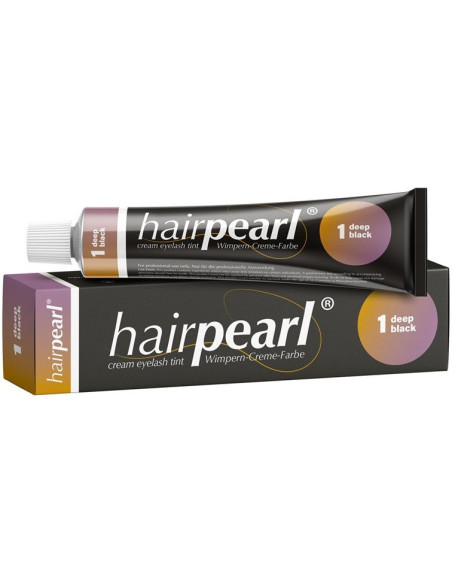 Hairpearl Krämögonfransfärg Nr 1 Djupsvart