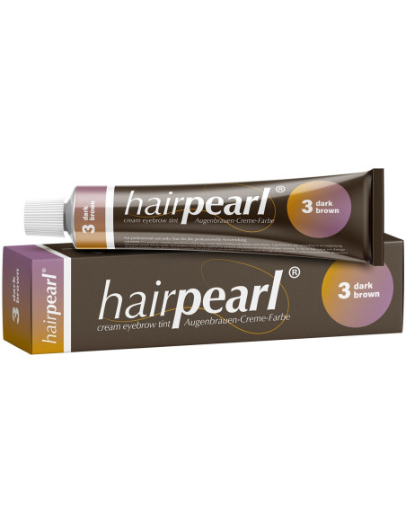 Hairpearl Krämögelfransfärg nr 3 Mörkbrun