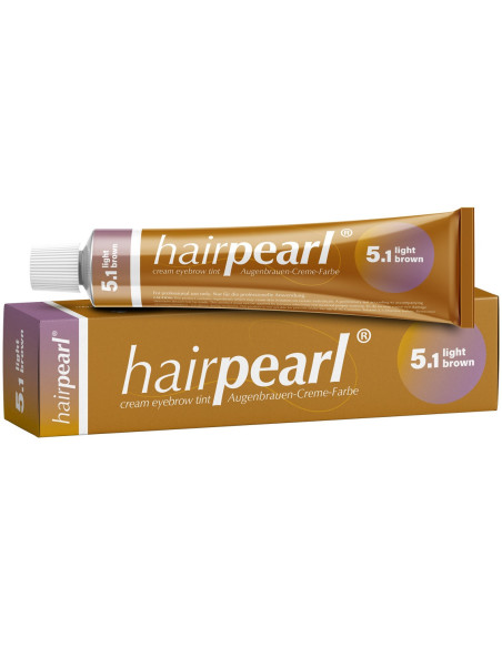 Hairpearl Kräm Ögonbrynsfärg Nr 5.1 Ljusbrun