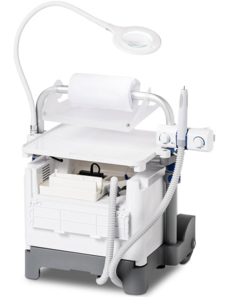 FLYBOX Vakuummanikyr-/pedikyrapparat/mobil arbetsstation med PDV 40 PLUS