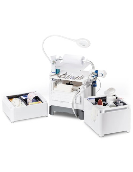 FLYBOX SPRAY pedikyrapparat / mobil arbetsstation med Pododent PLUS L