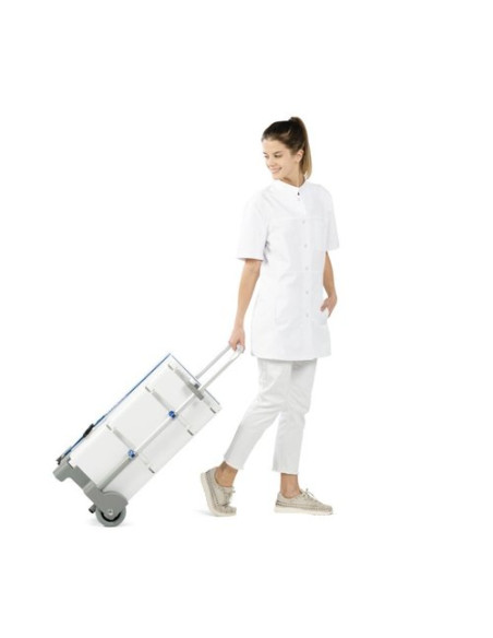 FLYBOX SPRAY pedikyrmaskin / mobil arbetsstation med Pododent NT100 LED
