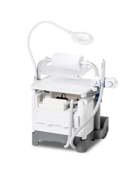 FLYBOX Vakuummanikyr-/pedikyrapparat/mobil arbetsstation med PDV 40 PLUS