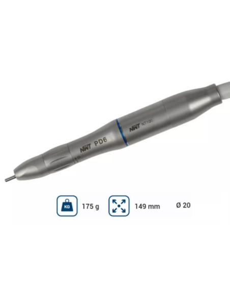 Manikyr-/pedikyrapparat Master Combi Pro 2 i 1 NT100 utan optik + PDV 40 PLUS