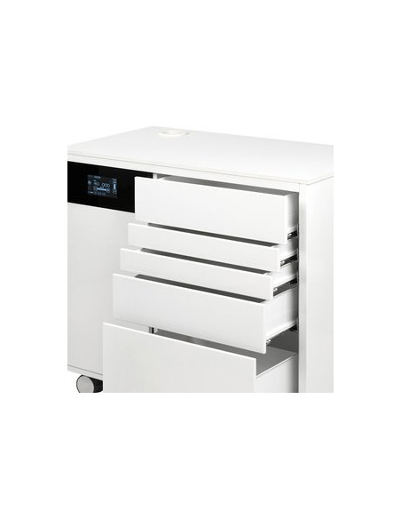 Manikyr-/pedikyrapparat/arbetsstation Spray+vakuum MiniPod Cab NT100 icke-optisk + PDV 40 PLUS
