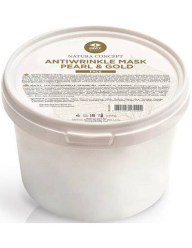 Anti-rynkmask Guld och pärlor 0,2 kg