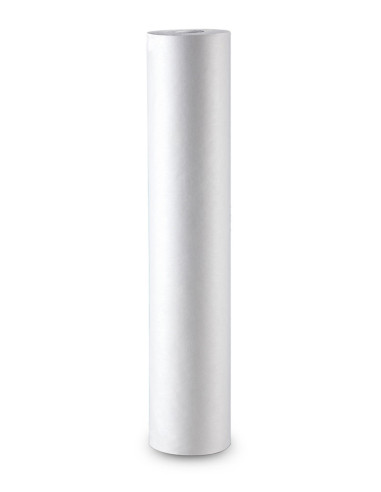 Pārklājs kušetei,flizelīna, 60cmx70m,balts, ar perfor.(1 rullis) k
