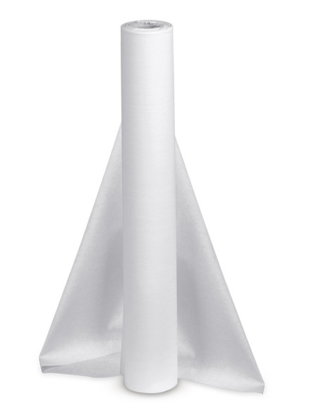 Dagbäddsöverdrag i rulle, papper+polyeten, 50 cm x 50 m