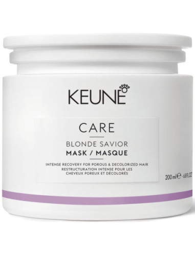 CARE Blonde Savior Mask för poröst,...
