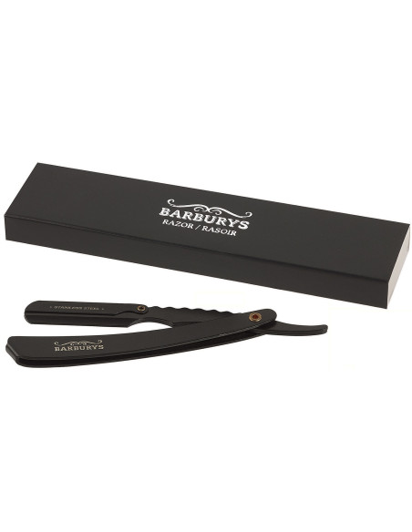 BARBURYS Razor Reverence Razor, borstad, rostfritt stål, dubbelsidig