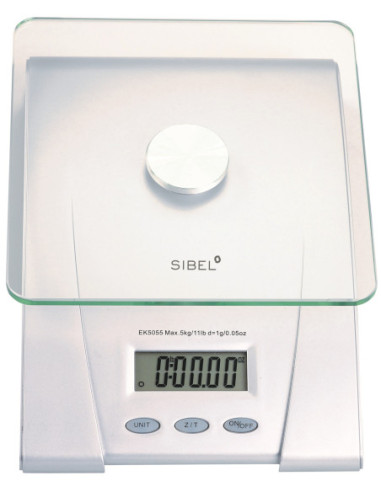 Digitalvåg, glasskiva, max 5 kg