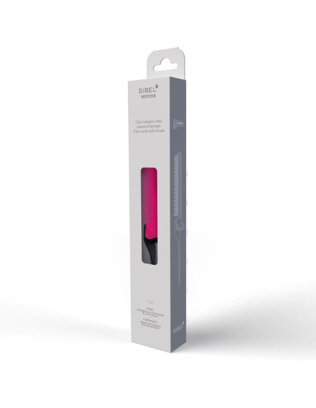 Verktyg för hårvårdsprocedurer, multifunktionellt, med klämma och hårseparator 1 st.