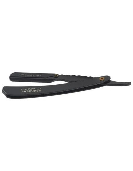 BARBURYS Razor Reverence Razor, borstad, rostfritt stål, dubbelsidig